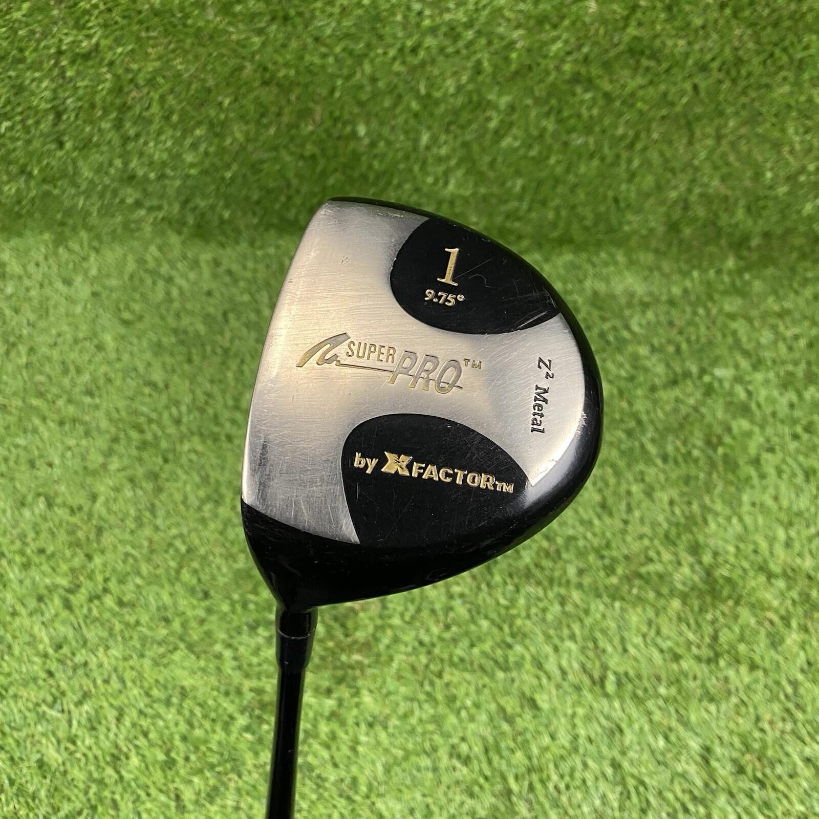 X Factor Super Pro 9.75° Driver ⛳️ Aerospeed Xtreme Graphite Shaft Left Handed
