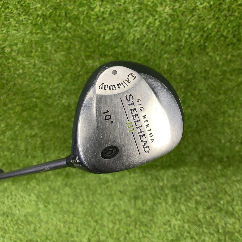 Callaway Big Bertha Steelhead III 10° Driver ⛳️ Regular Flex Graphite Shaft RH