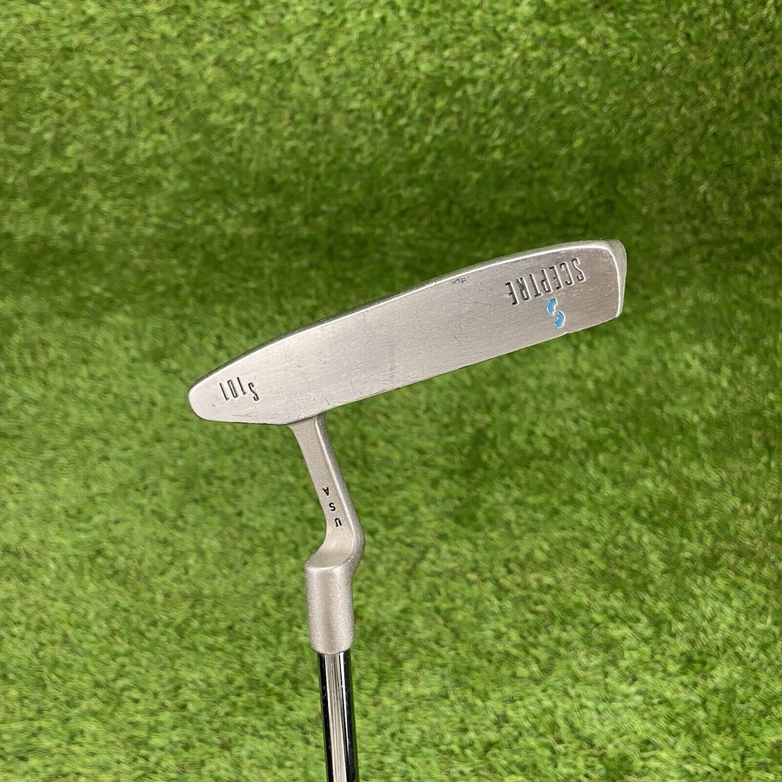 Classic Design SCEPTRE S101 PUTTER ⛳️ 35" Right Handed Steel MADE IN USA