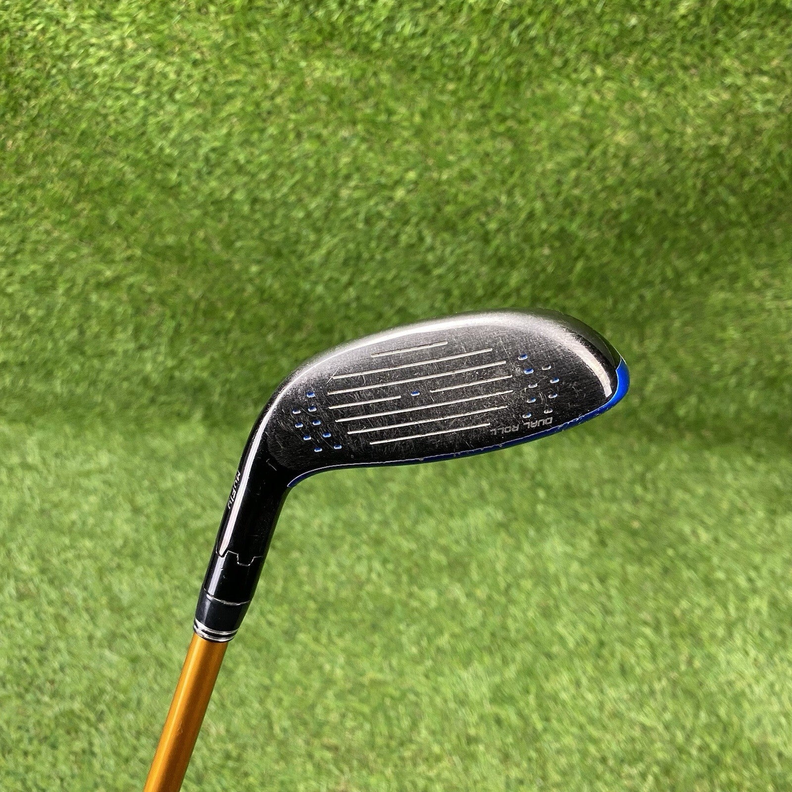 Cobra AMP Cell SmartPad 3-4 Hybrid Blue/Silver ⛳️ Aldila NVS 85-Stiff Shaft RH
