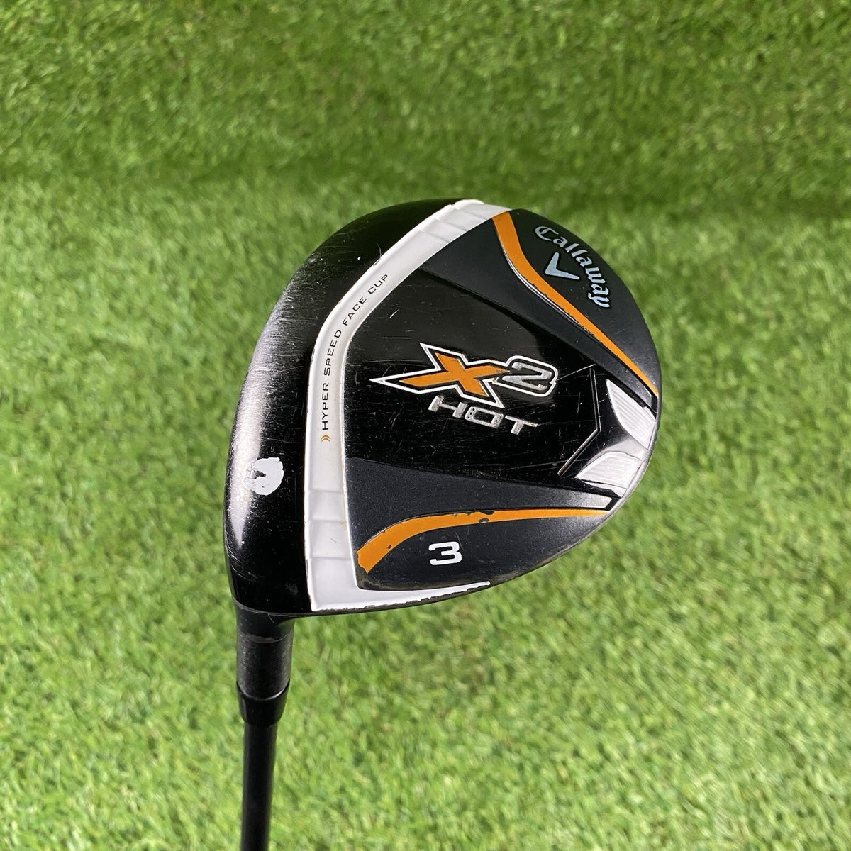 Left Handed Callaway X2 Hot Fairway 3 Wood ⛳️ Aldila Tour Blue ATX60-R Flex LH