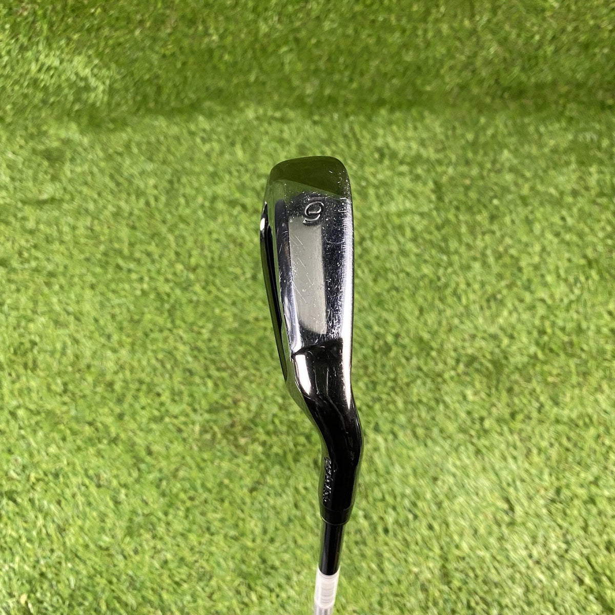 TaylorMade Burner Gloss Black Single 6 Iron ⛳️ SuperFast 85 Stiff Flex Steel RH