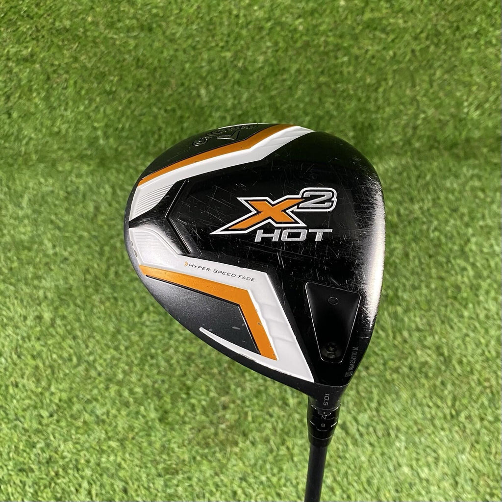 Callaway X2 HOT 10.5° Driver ⛳️ Aldila Tour ATX55-Senior Flex Graphite Shaft RH