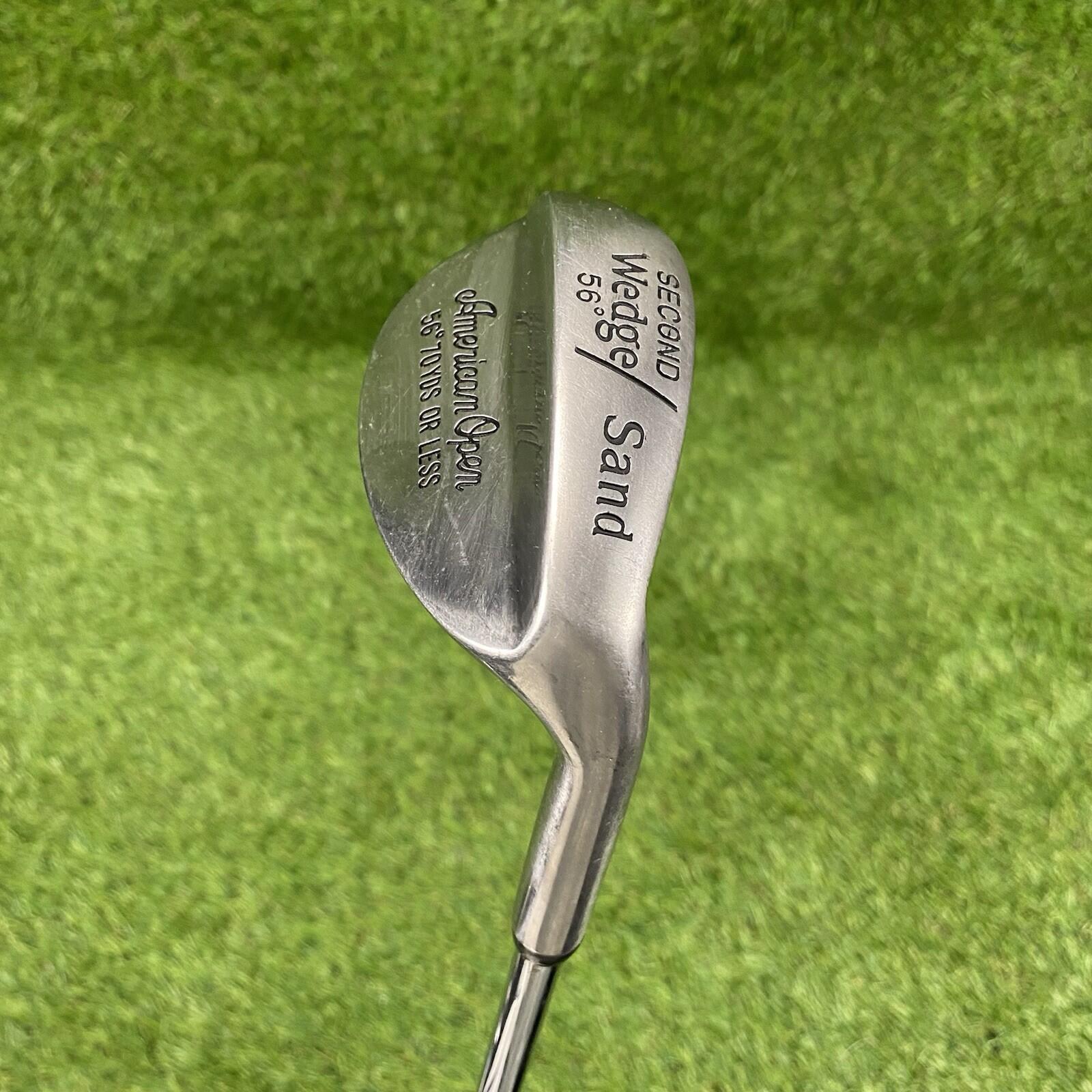 American Open Second Wedge 56° Sand Wedge SW 70 YDS OR LESS ⛳️ Steel RH 35.5"