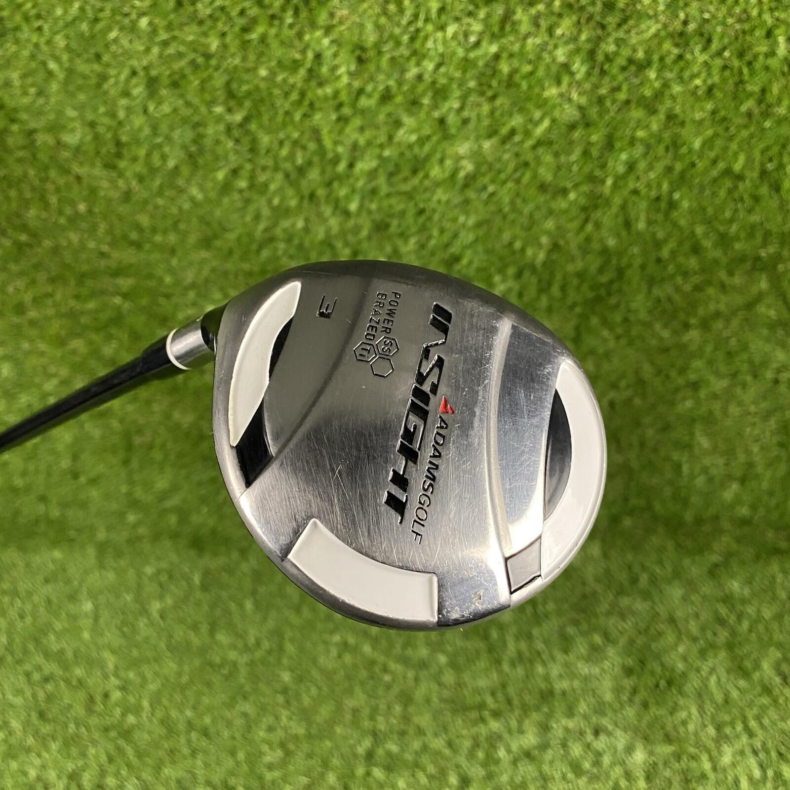 Adams Golf InSight Fairway 3 Wood ⛳️ Aldila 75g Regular Flex Graphite Shaft LH