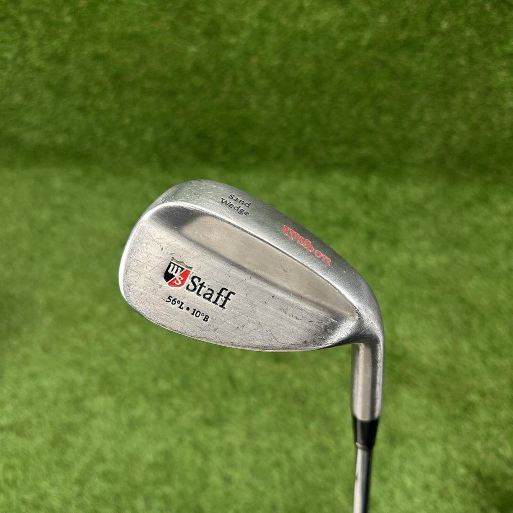 Wilson Staff Sand Wedge SW 56°Lob 10°Bounce ⛳️Firestick Steel Shaft 35.5” RH