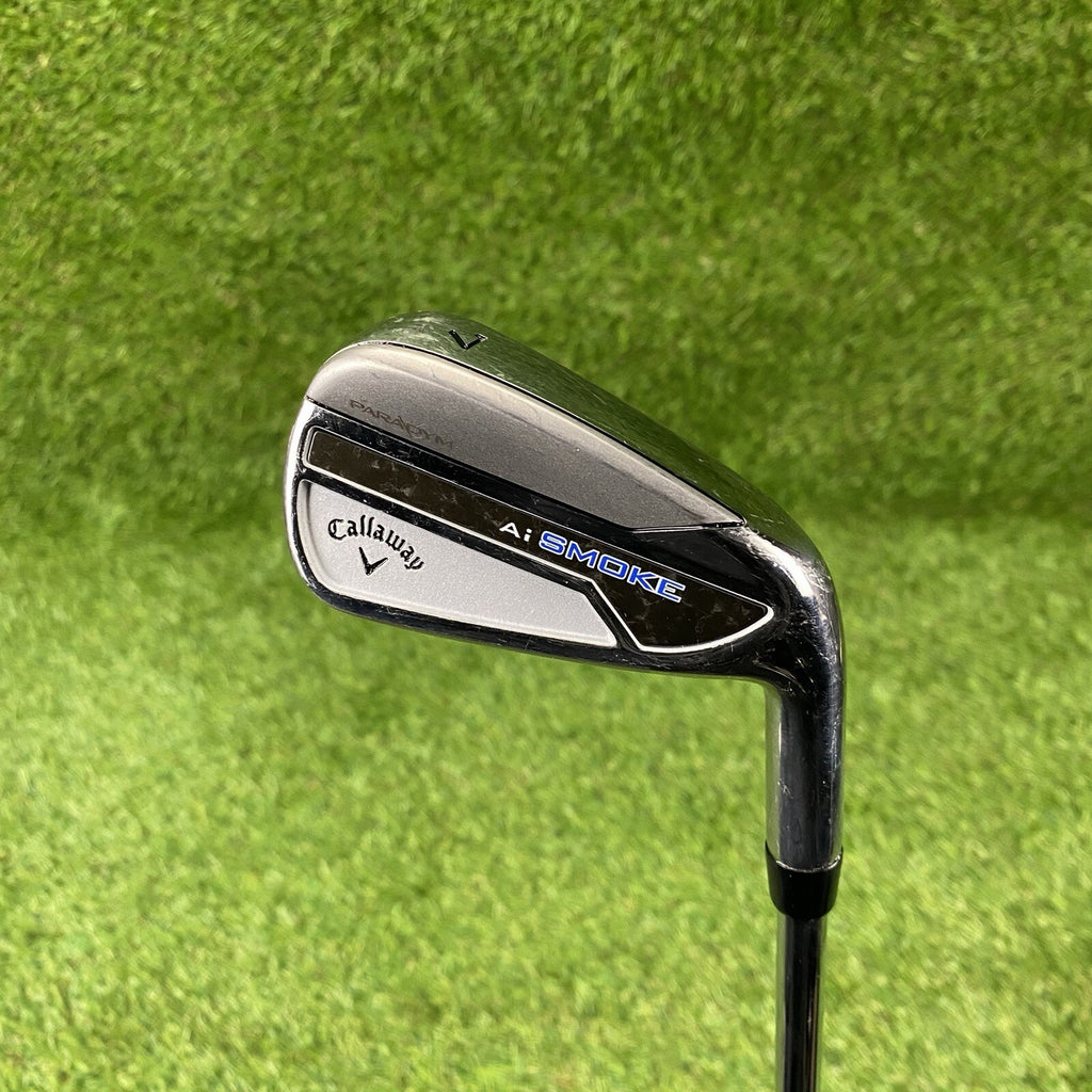 Callaway Paradym AI SMOKE Single 7 Iron ⛳️ Elevate MPH 95 Stiff Flex Steel RH