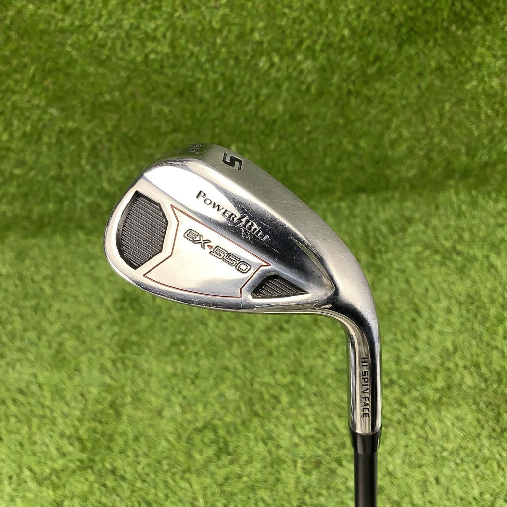 Power Bilt EX-550 56° Sand Wedge Hi Spin Face ⛳️ Ex-550 72 Grams A Flex RH