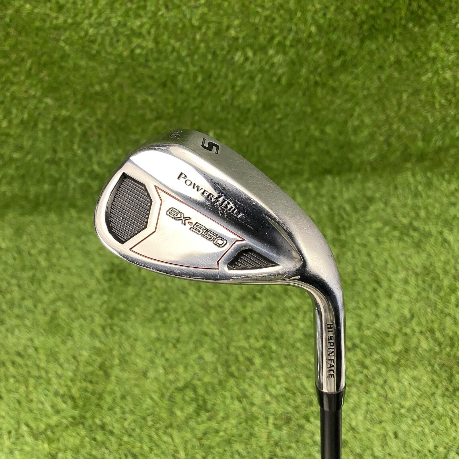 Power Bilt EX-550 56° Sand Wedge Hi Spin Face ⛳️ Ex-550 72 Grams A Flex RH