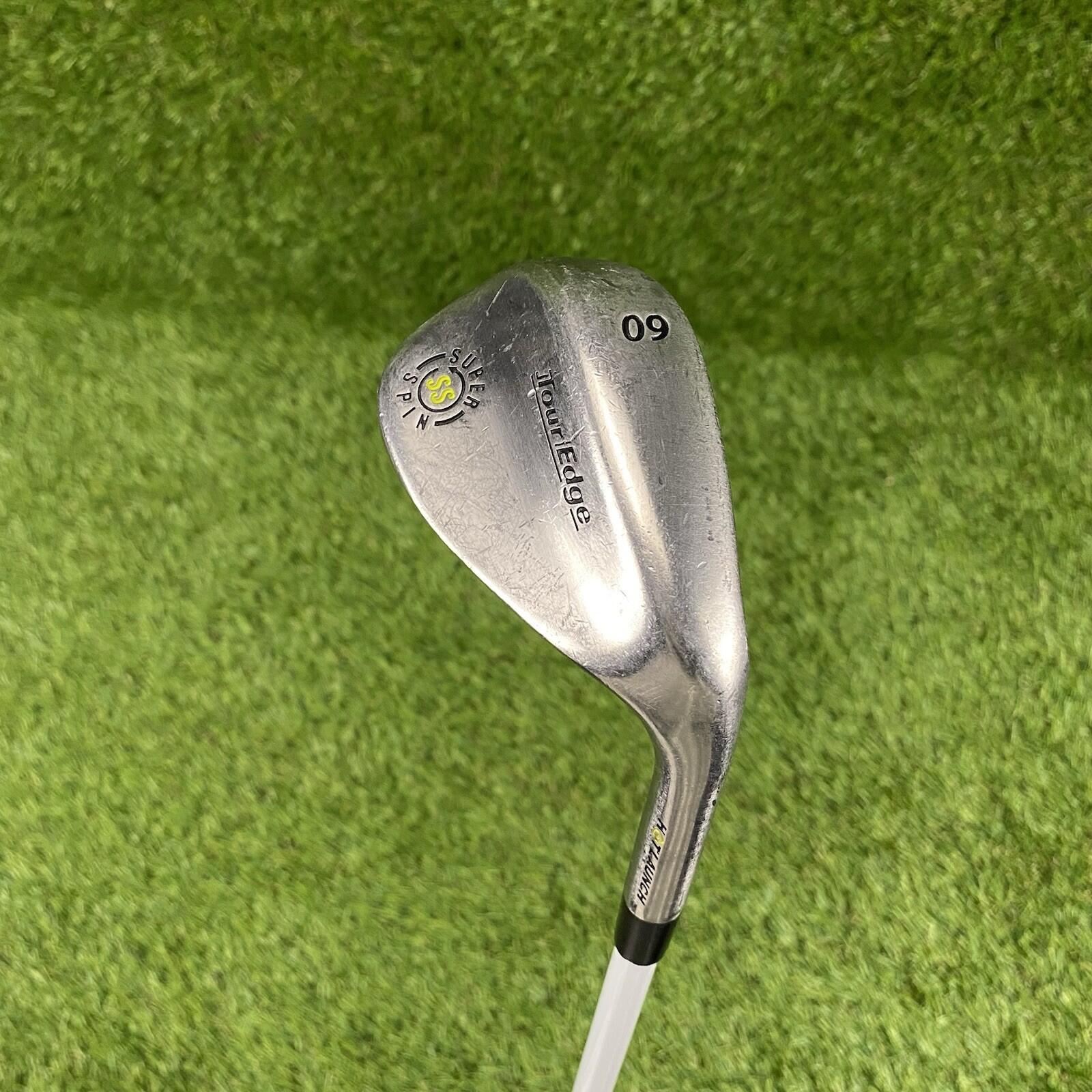 Tour Edge Hot Launch Super Spin 60 Lob Wedge ⛳️ UST Mamiya HL3 45L Graphite RH