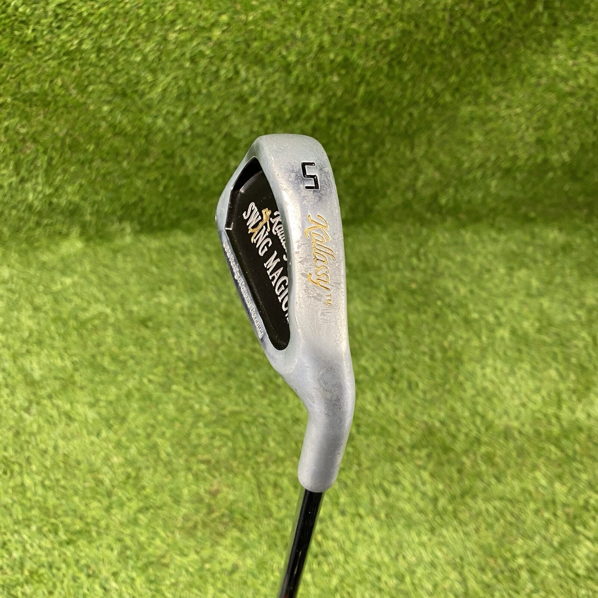 Kallassy Swing Magic 5 Iron ⛳️ Golf Club Training Shot Grip Trainer Aid Tool