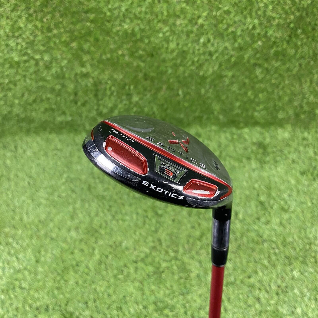 Tour Edge Exotics XCG 4 Hybrid 21° ⛳️ Fubuki Motore Exotics Stiff Flex Shaft RH
