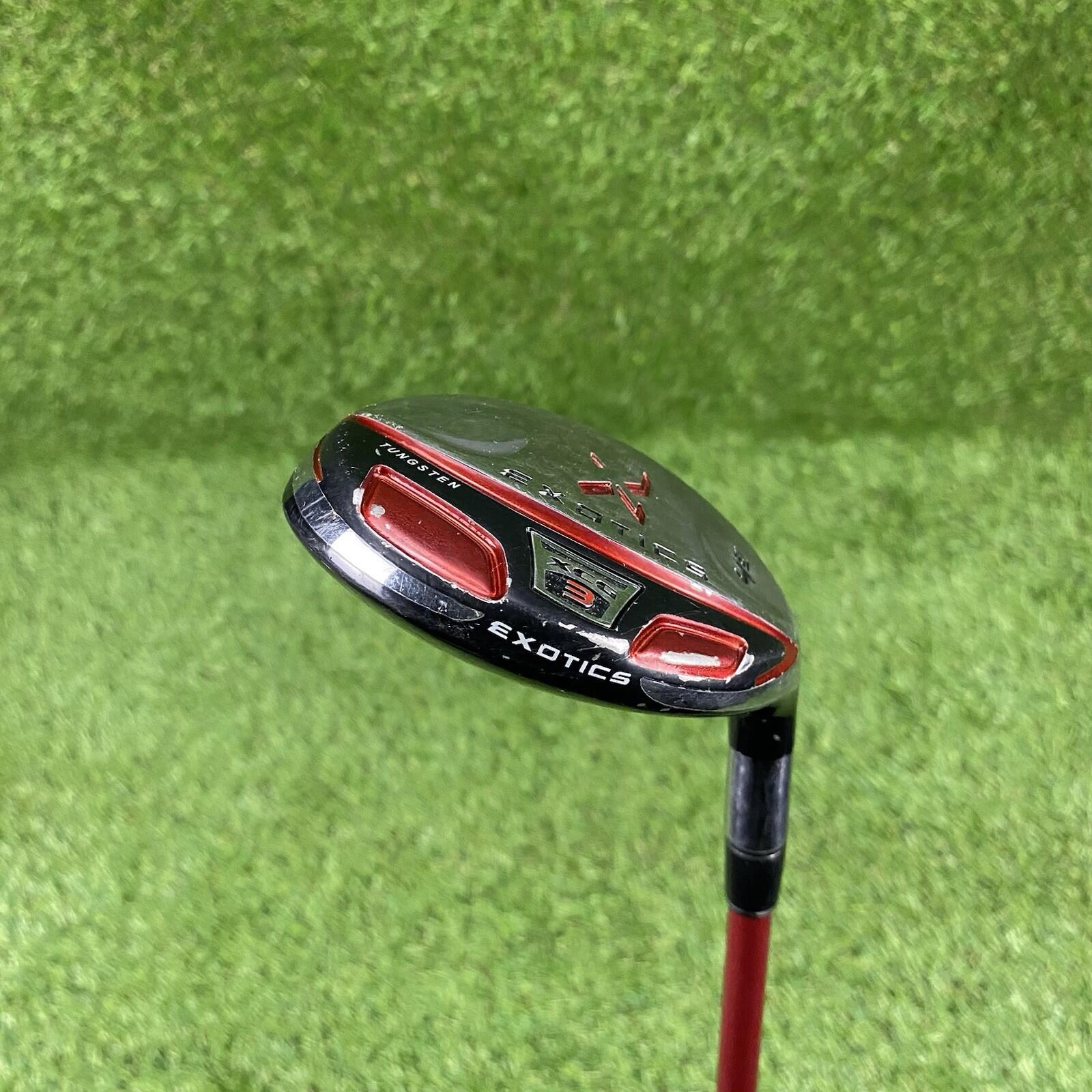 Tour Edge Exotics XCG 4 Hybrid 21° ⛳️ Fubuki Motore Exotics Stiff Flex Shaft RH