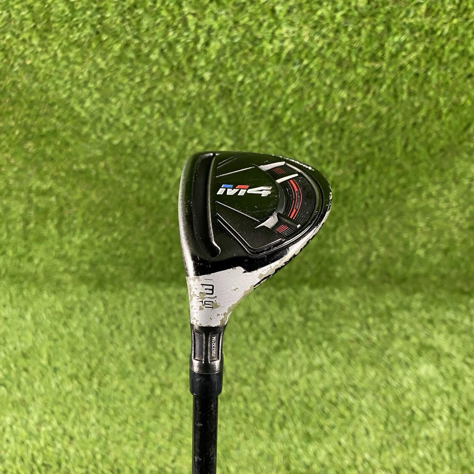 Left Handed TaylorMade M4 3 Hybrid 19° ⛳️ Fujikura Atmos Red 7 Stiff Shaft LH