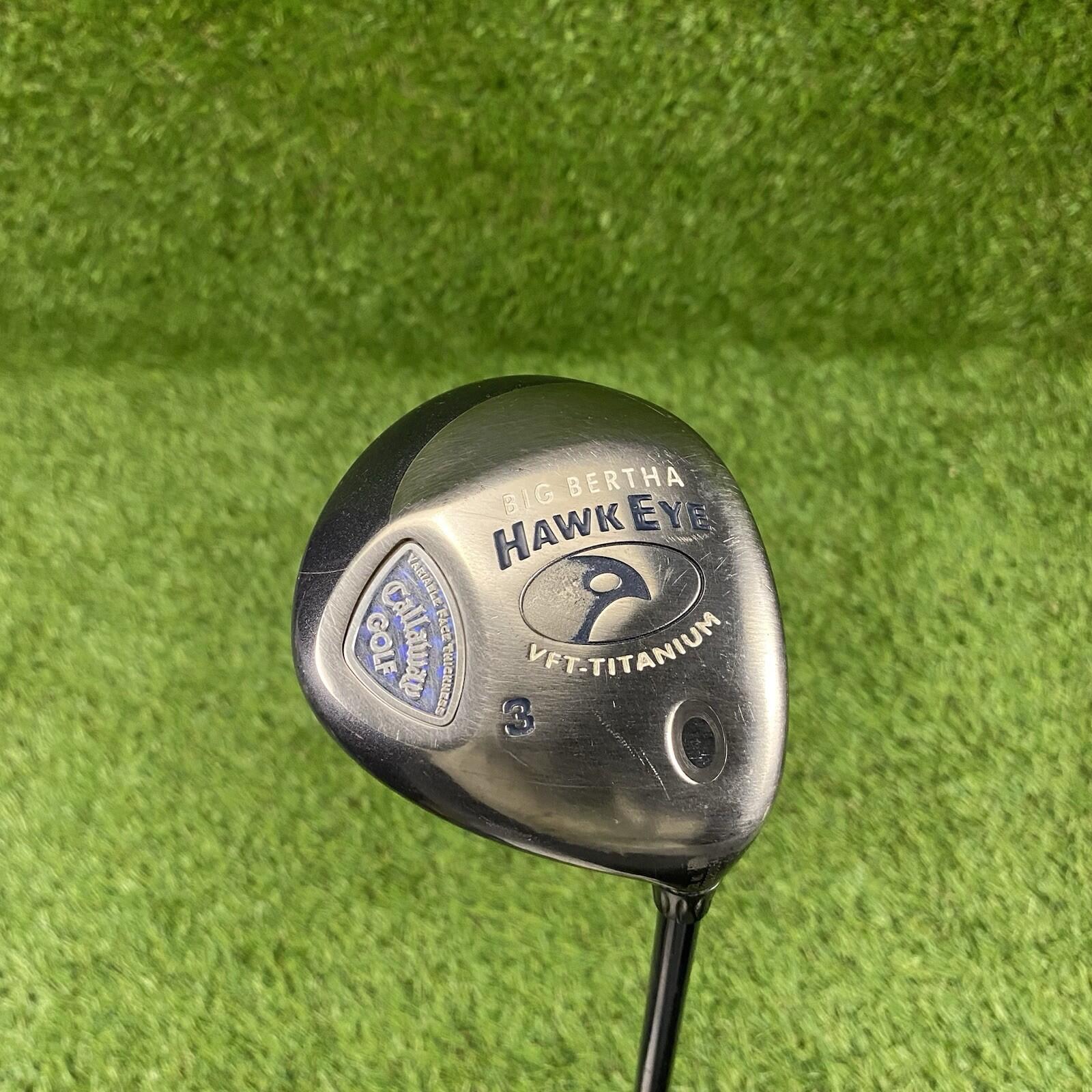 Callaway Big Bertha Hawk Eye VFT Fairway 3 Wood ⛳️ Graphite Design YS-6 RH
