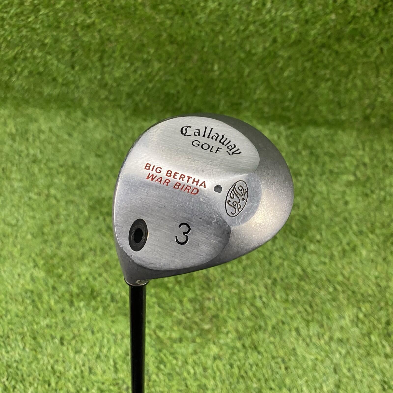 Left Handed Callaway Golf Big Bertha War Bird Fairway 3 Wood ⛳️ RCH 96 Regular