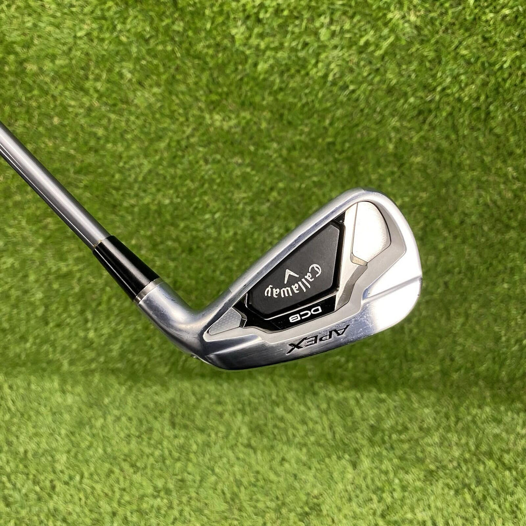 Callaway APEX DCB 7 Iron Demo STD ⛳️ HZRDUS Silver 65 Regular Flex Shaft RH