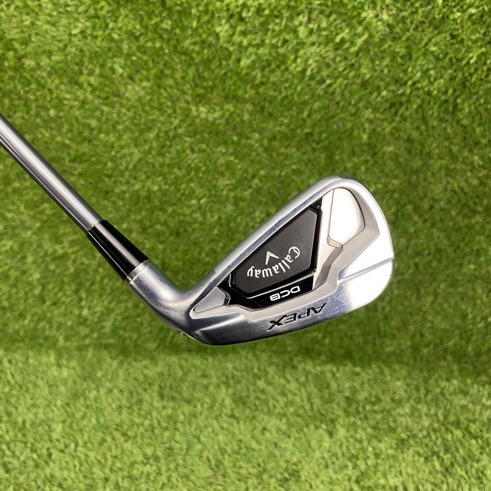 Callaway APEX DCB 7 Iron Demo STD ⛳️ HZRDUS Silver 65 Regular Flex Shaft RH
