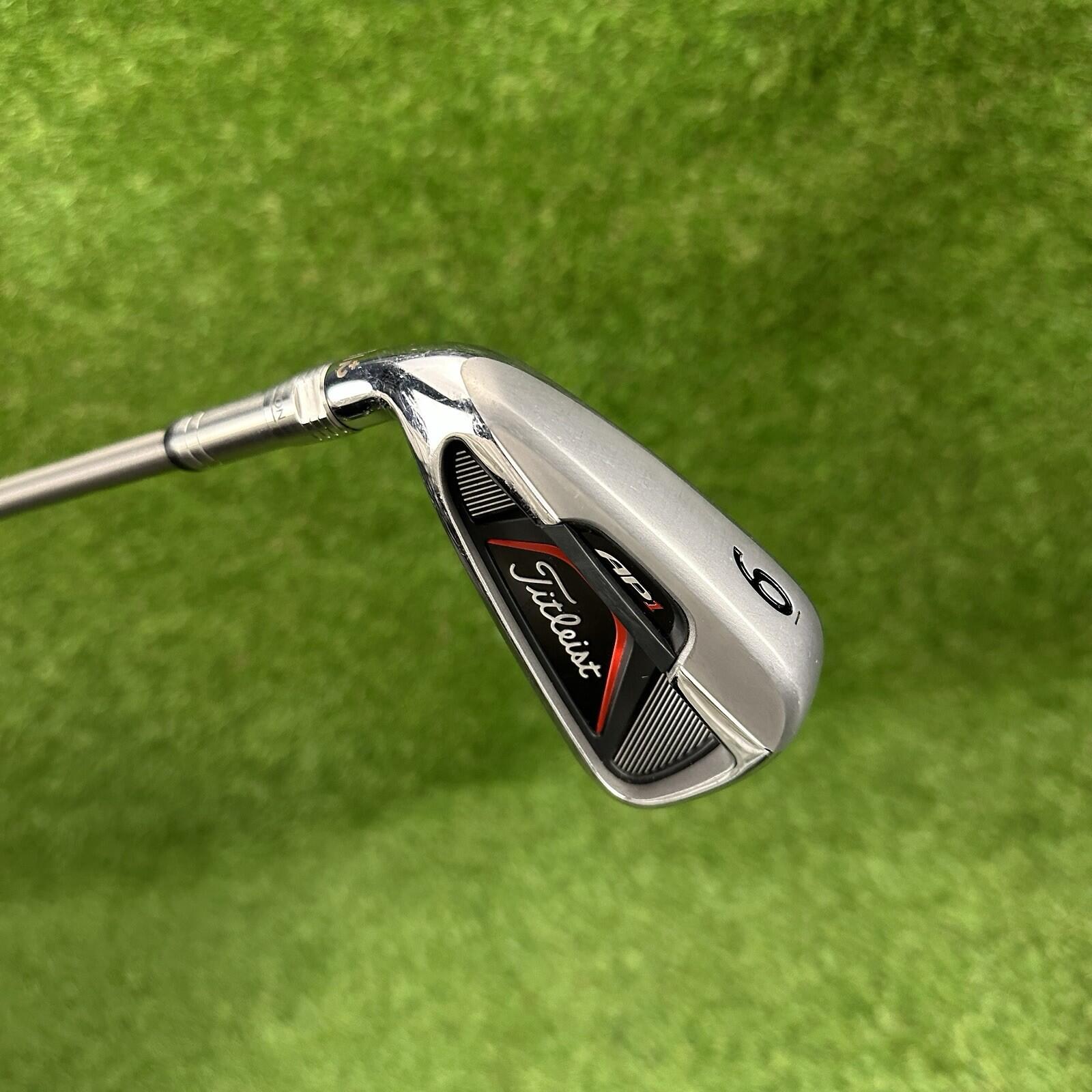 Titleist AP1 712 Single 6 Iron ⛳️ AeroTech SteelFibe i80 R-Flex DEMO +2/STD LH