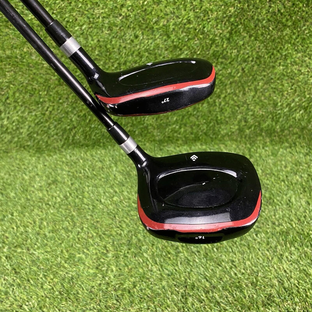 Prince GT2 Geo Tech Fairway 3 Wood 20° And 6 Hybrid 27° ⛳️ Graphite Shaft RH