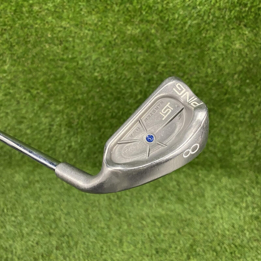 PING Karsten IST 8 Iron 🔵 Blue Dot ⛳️ Ping Cushin Z-Z65 Stiff-Flex Steel Shaft