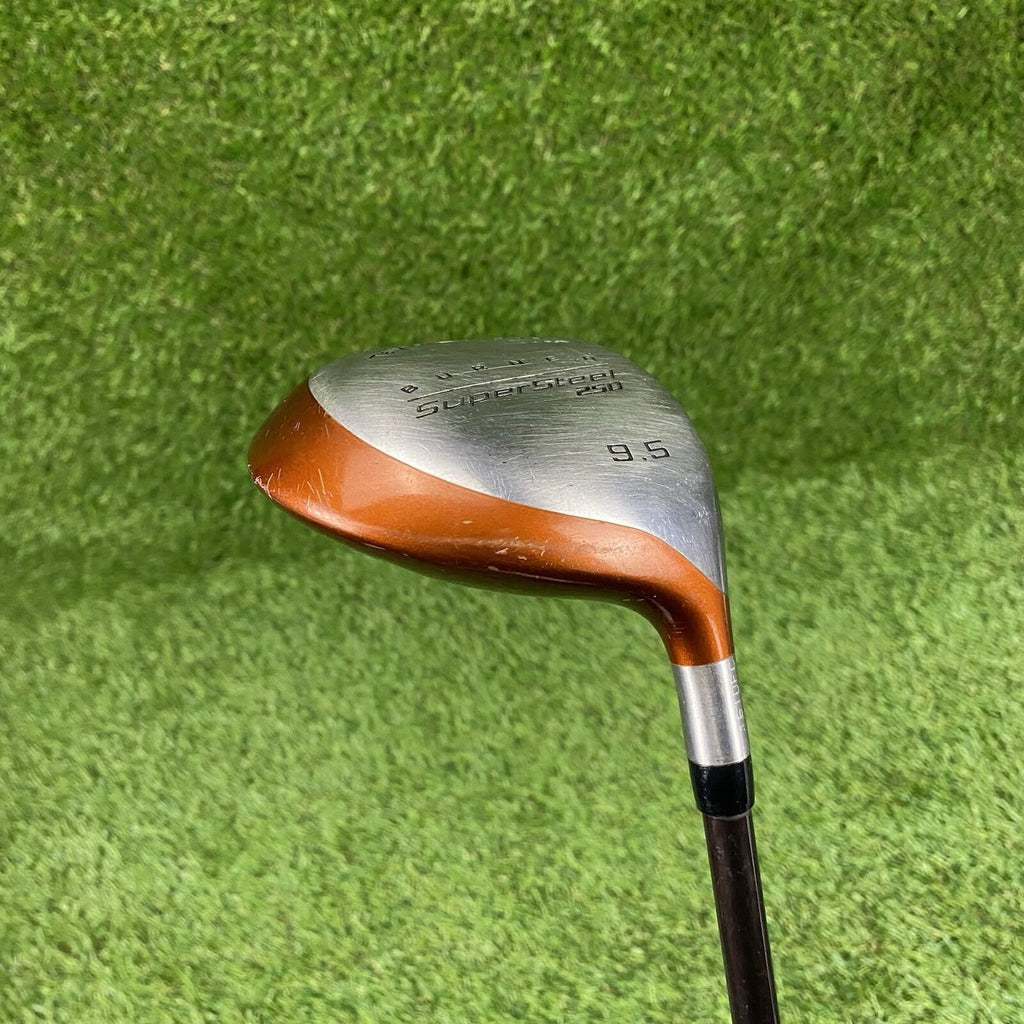 TaylorMade Burner SuperSteel 250 9.5° Driver ⛳️ Regular-80 Bubble Shaft RH