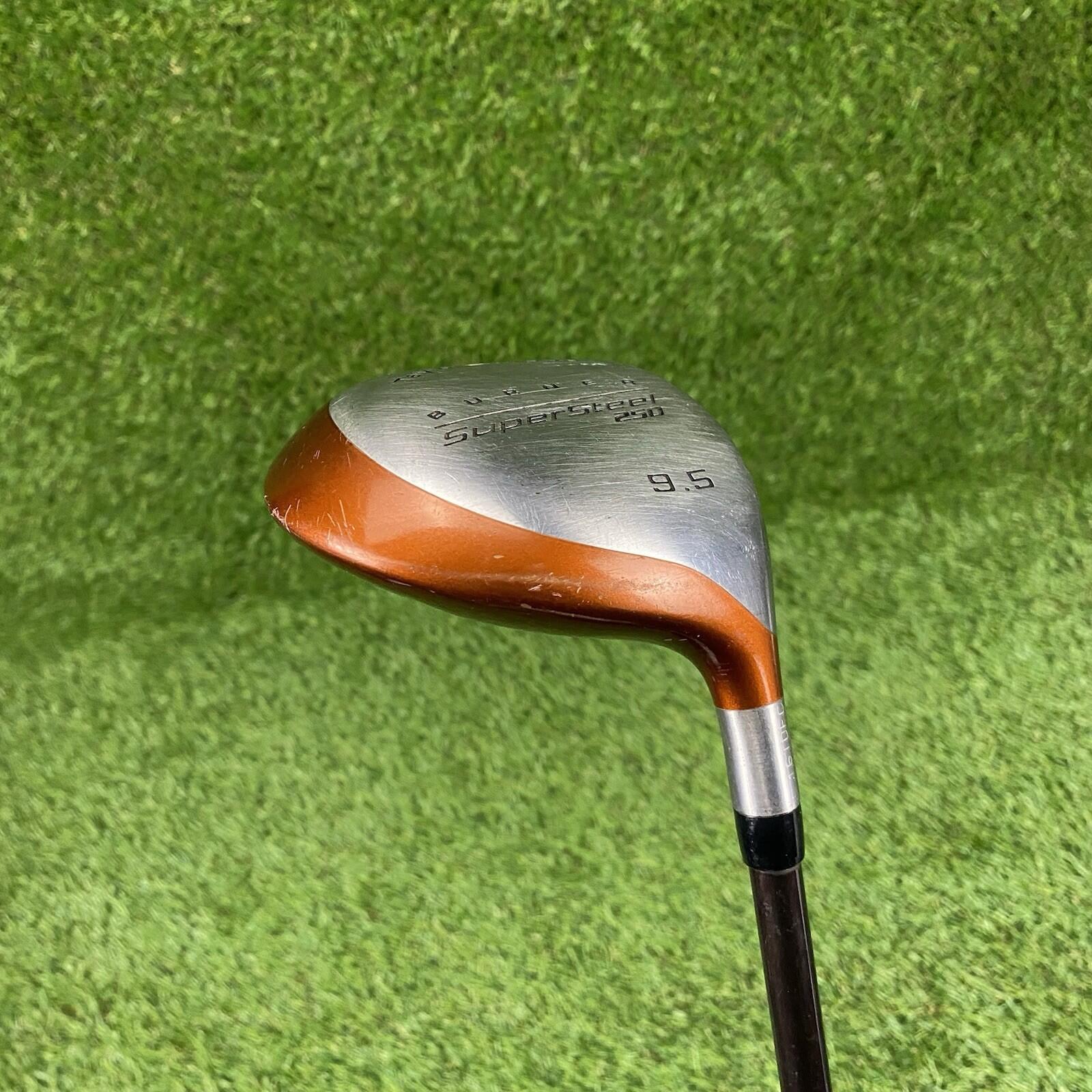 TaylorMade Burner SuperSteel 250 9.5° Driver ⛳️ Regular-80 Bubble Shaft RH