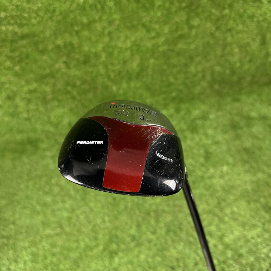iDrive Hyper Steel 3 Wood 15° Golf Club ⛳️ DISTAHH High Strain Carbon Graphite