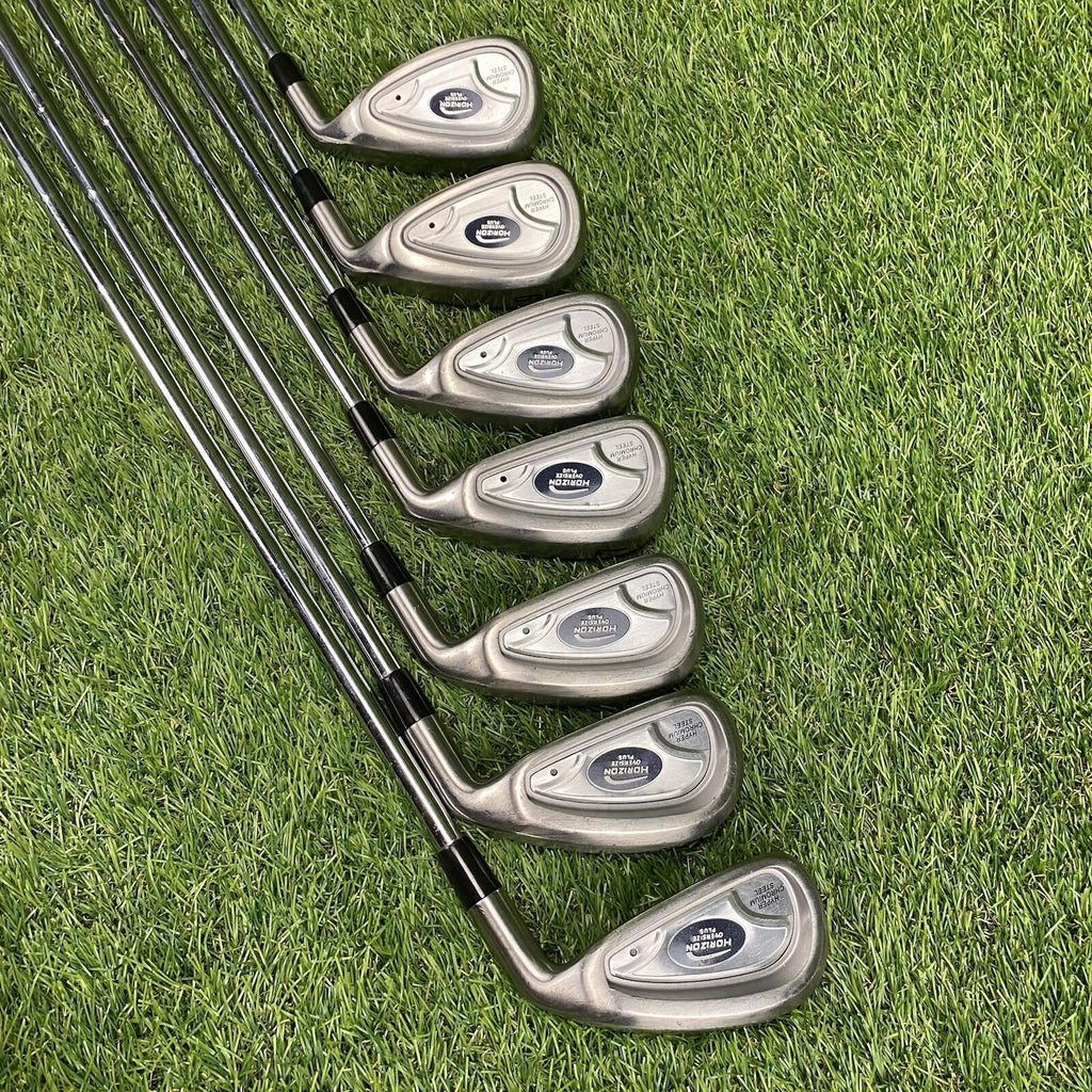 Horizon Golf Oversize Plus Hyper Chromium Steel Iron Set 4-PW ⛳️ Steel Shafts RH