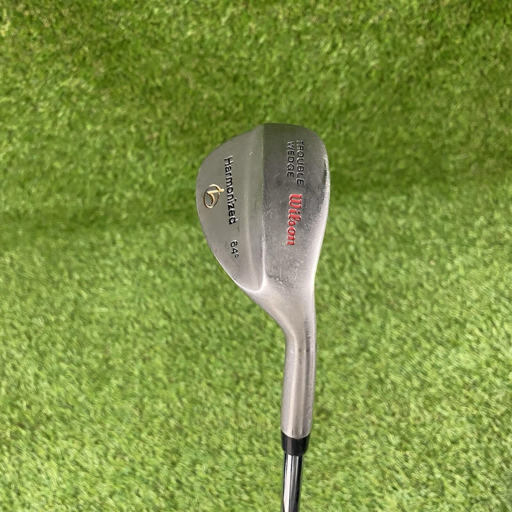 Wilson Harmonized 64° Trouble Wedge High Lob Wedge ⛳️ Steel Shaft 35" RH