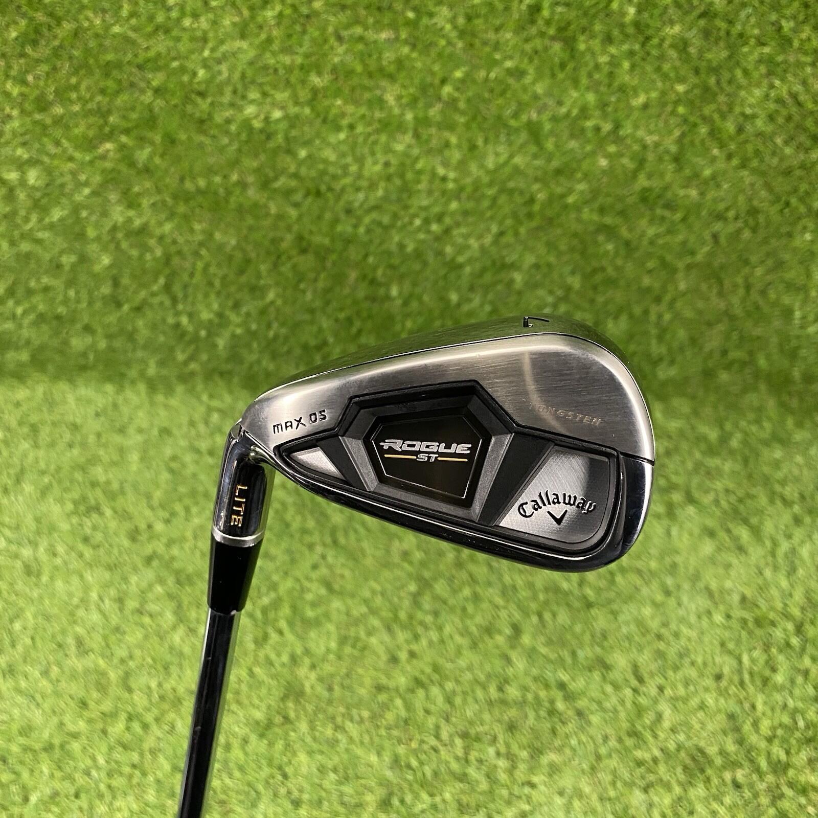 Callaway Rogue ST Max OS 7 Iron Lite STD ⛳️ Elevate 95 Stiff Flex Steel Shaft RH