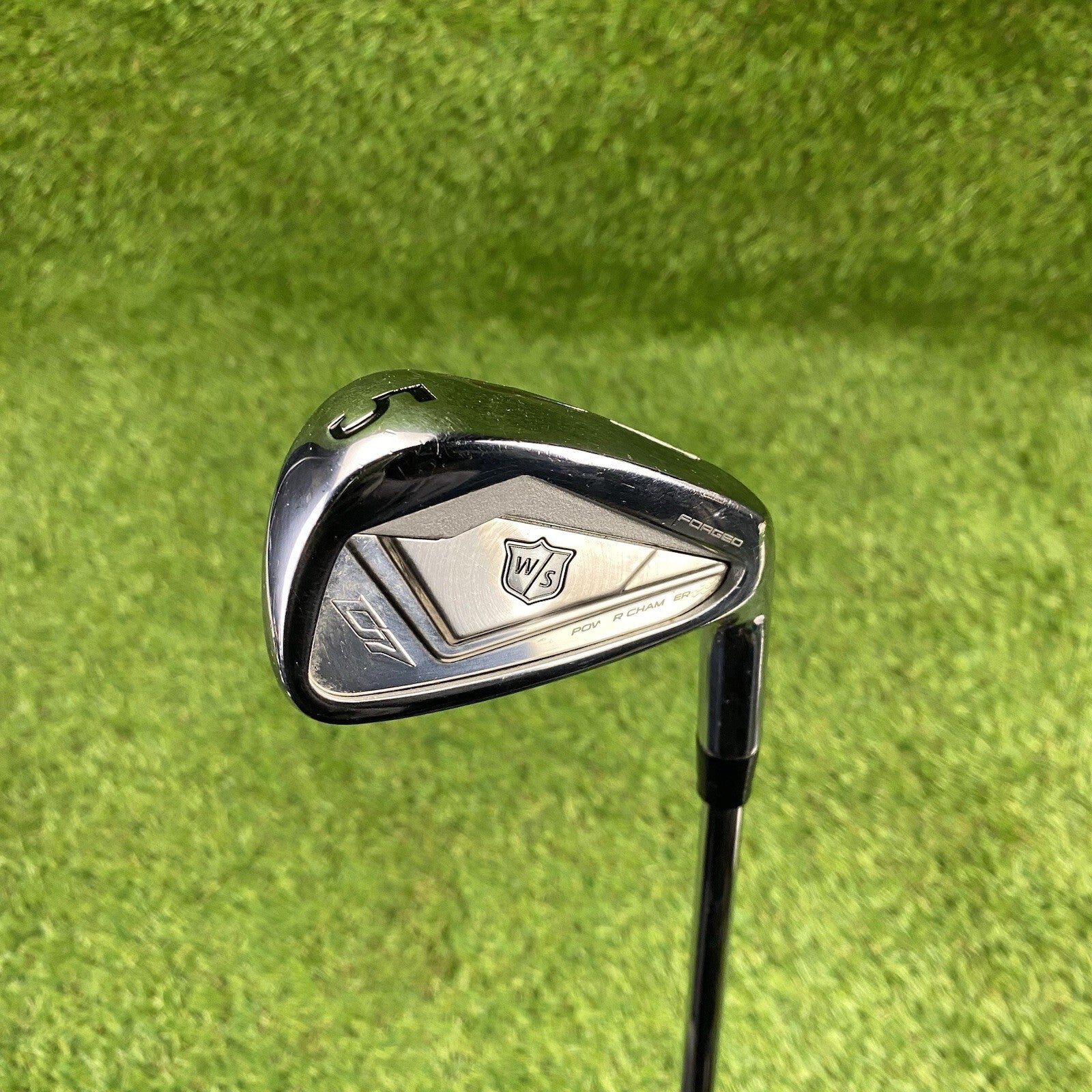 Wilson D7 Forged Single 5 Iron Power Chamber ⛳️ KBS Tour 90 Stiff Flex Shaft RH