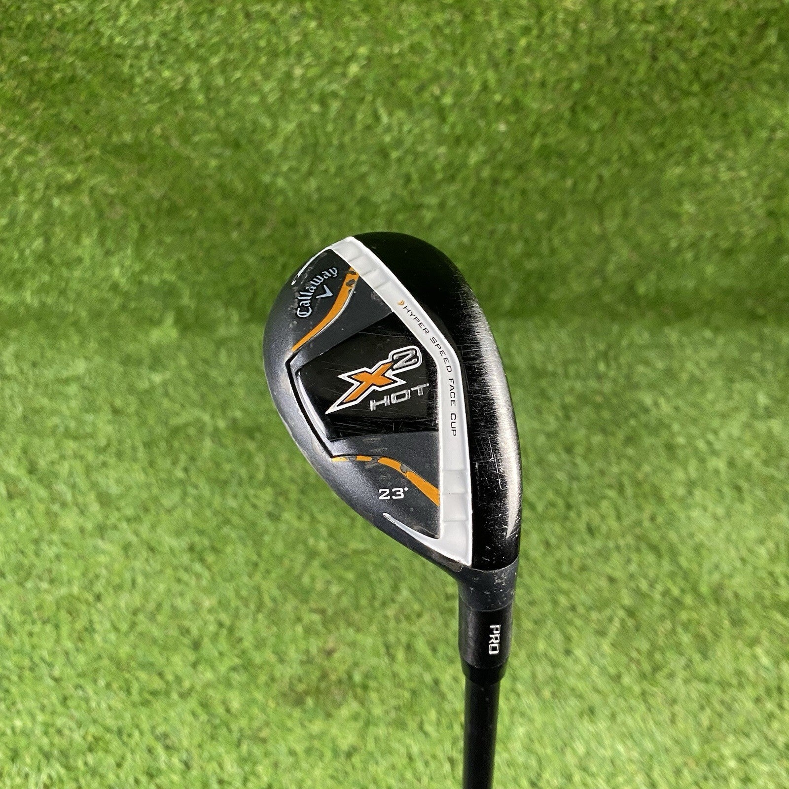 Callaway x2 Hot Pro Hybrid 23° ⛳️ Aldila Tour ATX 75H-3.3-Stiff Flex Graphite RH