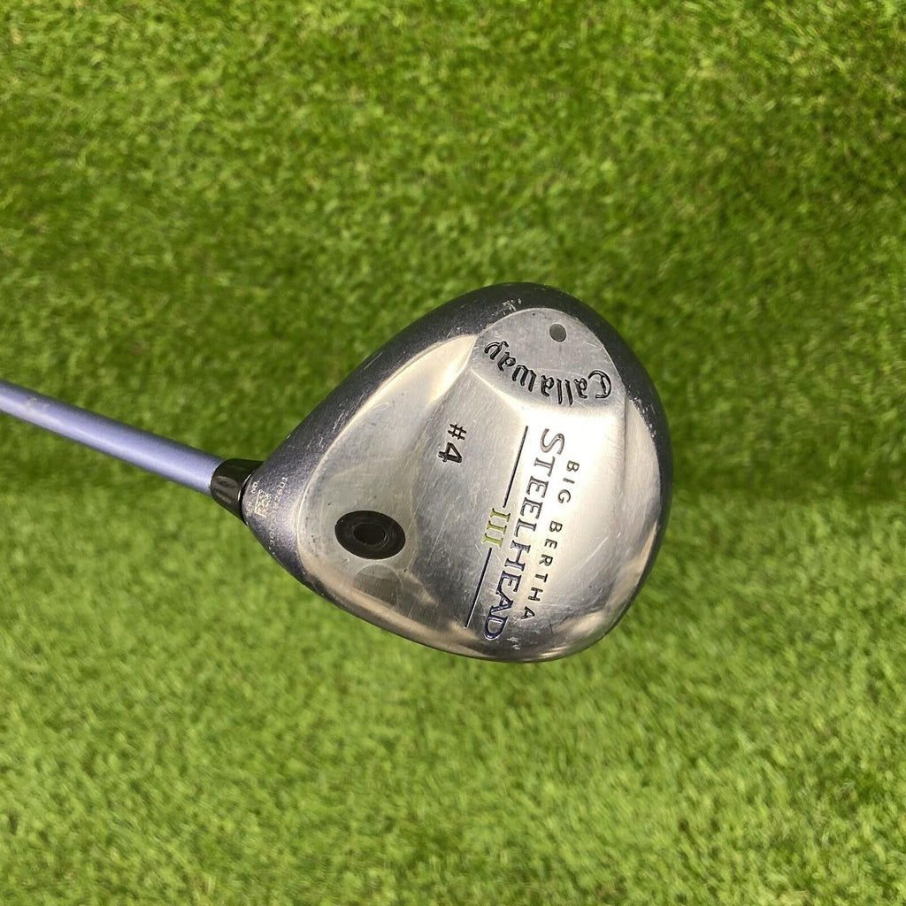 Callaway Big Bertha Steelhead III Fairway 4 Wood ⛳️ System 3 Ladies Flex RH
