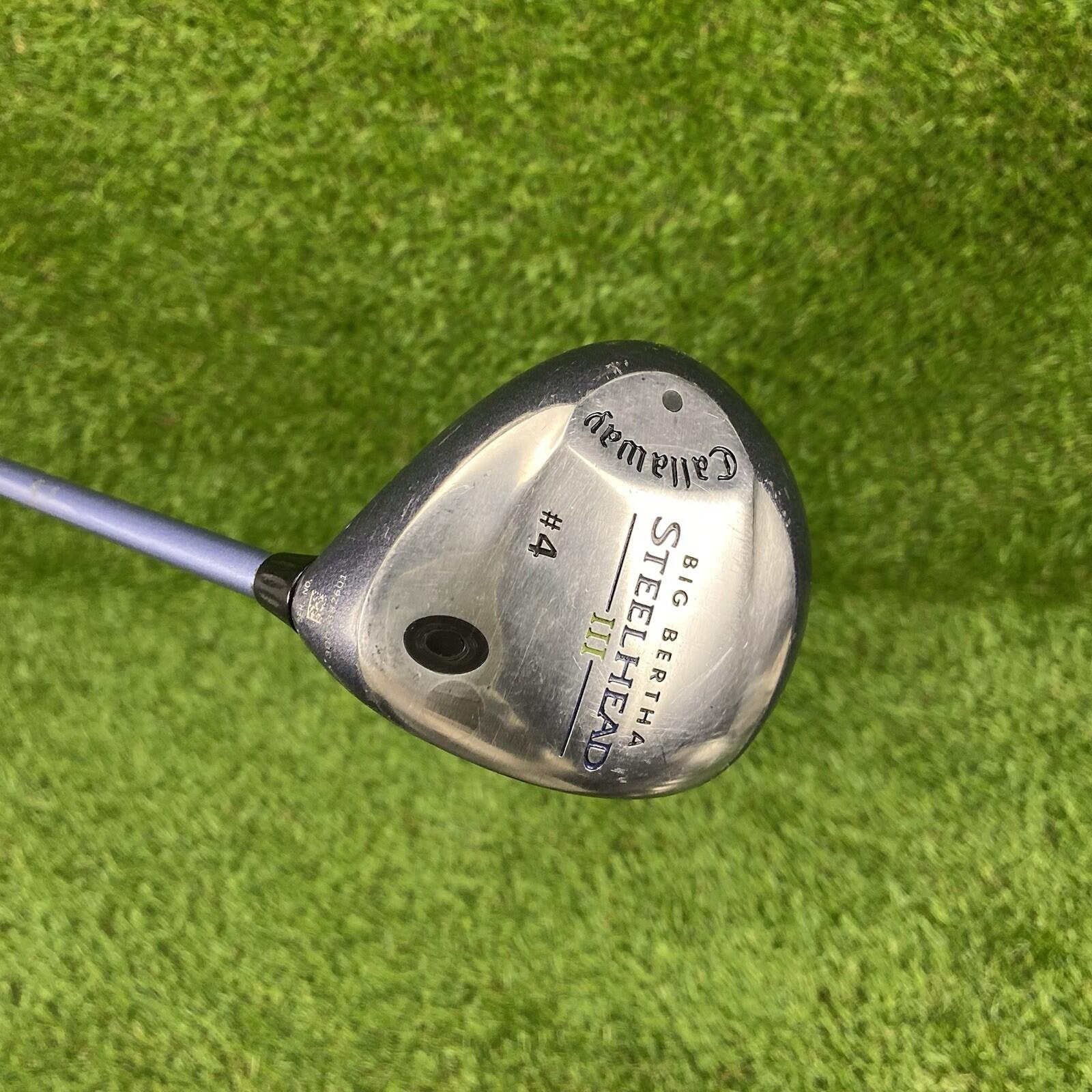 Callaway Big Bertha Steelhead III Fairway 4 Wood ⛳️ System 3 Ladies Flex RH
