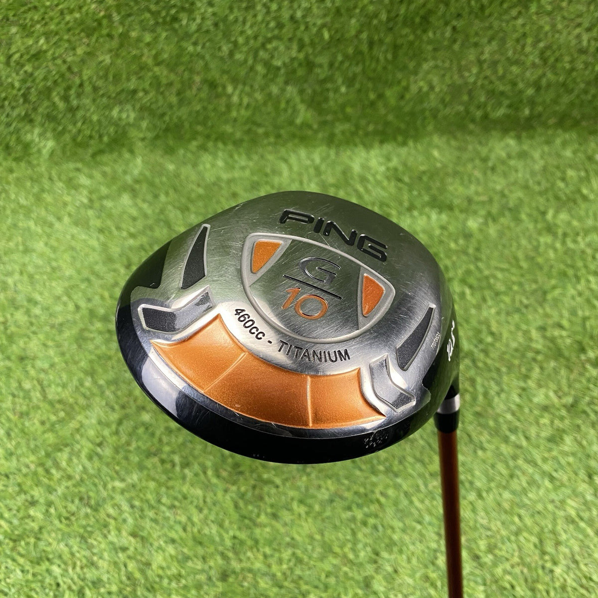 Ping G10 10.5° Titanium Driver ⛳️ Ping TFC 129 D Regular Flex Graphite Shaft RH