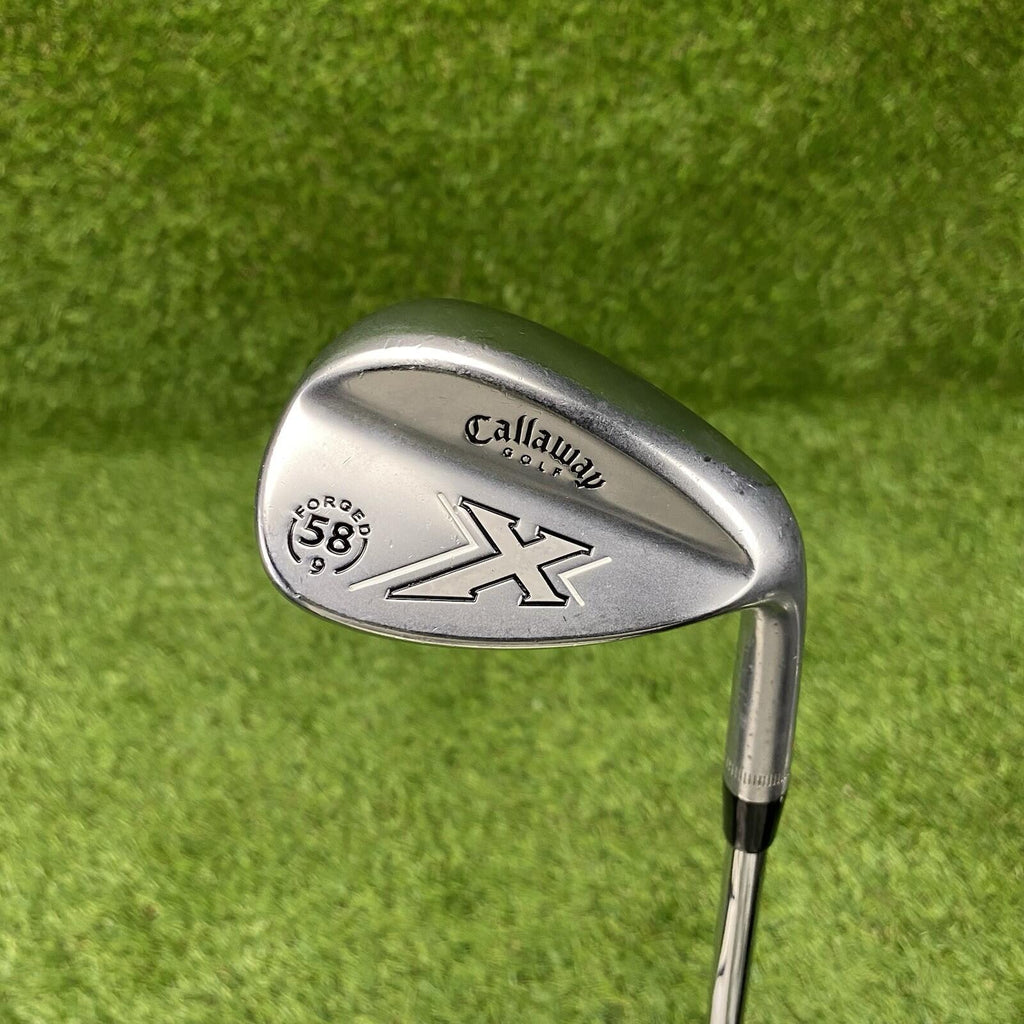 Callaway X Forged White Chrome Lob Wedge Loft 58° / 09° ⛳️ U.S.PRO 990GH RH