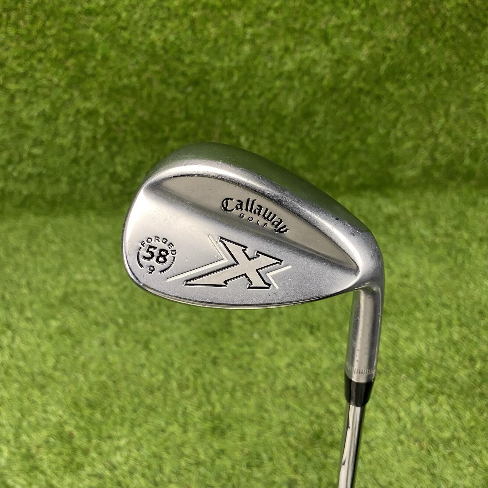 Callaway X Forged White Chrome Lob Wedge Loft 58° / 09° ⛳️ U.S.PRO 990GH RH