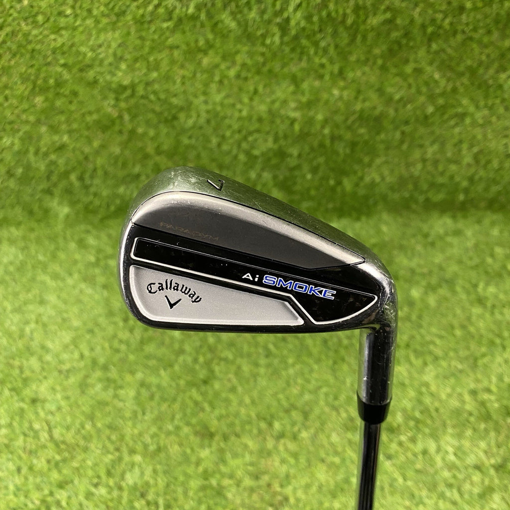 Callaway Paradym AI SMOKE Single 7 Iron ⛳️ Elevate MPH 95 Regular Flex Steel RH
