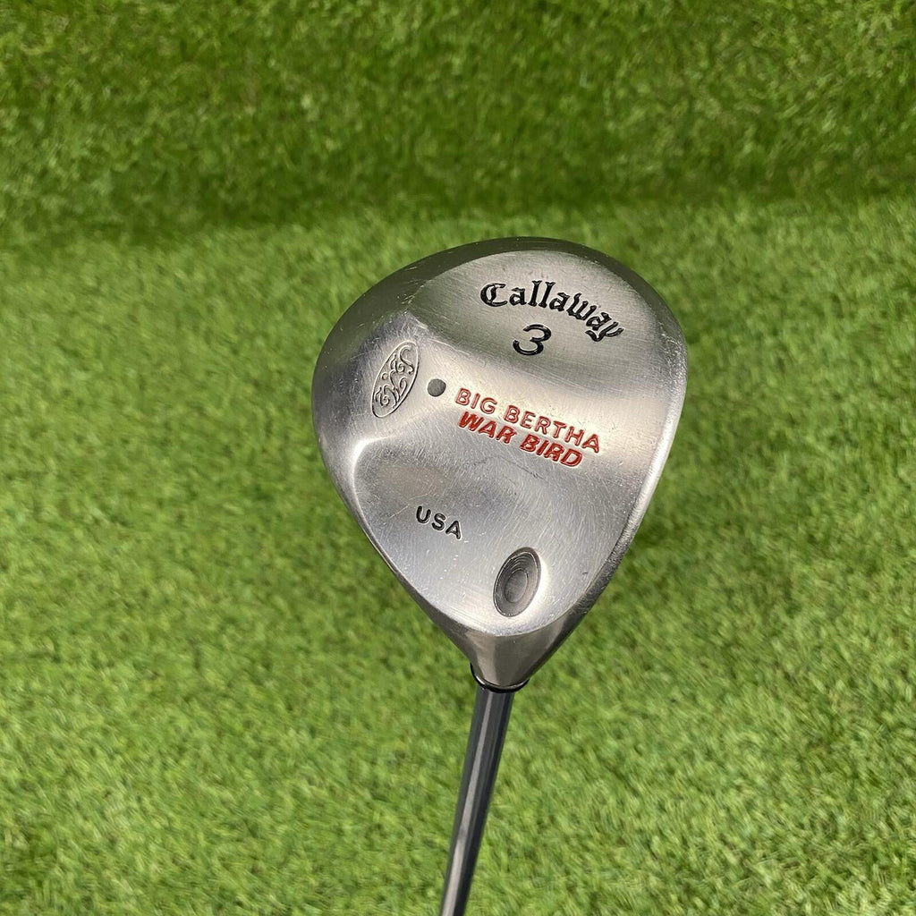 Callaway Big Bertha War Bird 3 Wood ⛳️ RCH 90 Series Graphite Shaft R-Flex RH