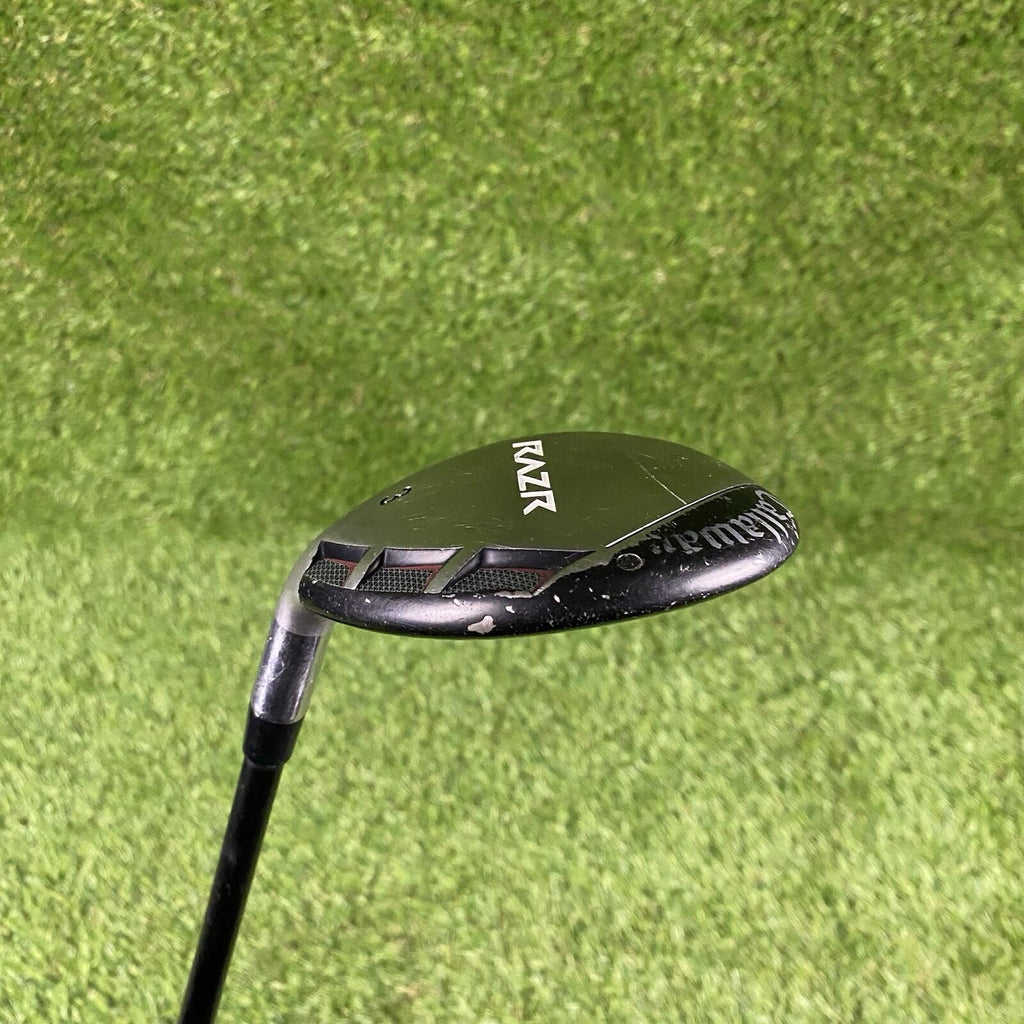 Left Handed Callaway RAZR 3 Hybrid⛳️ Callaway H60G Stiff Flex Graphite Shaft LH