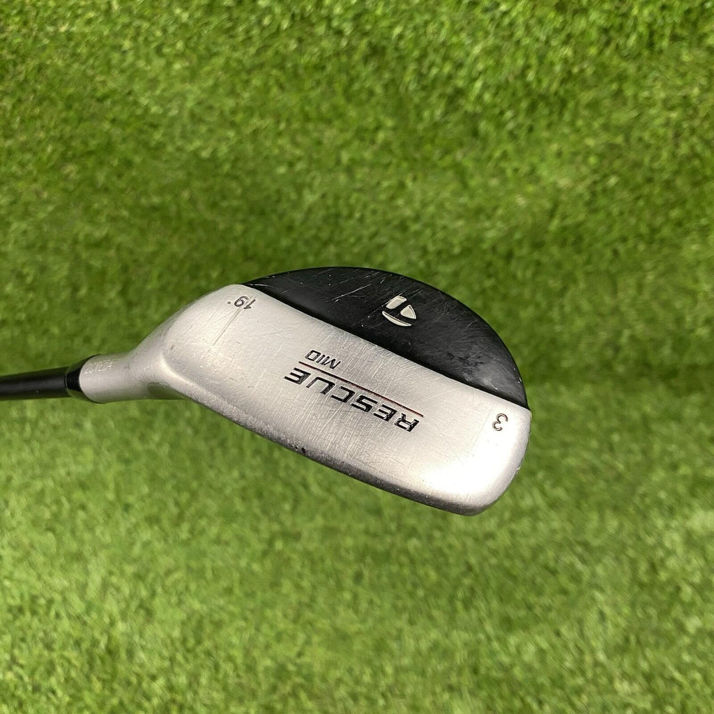 TaylorMade Rescue Mid 3 Hybrid 19° ⛳️ Stiff Flex UltraLite Graphite Shaft RH