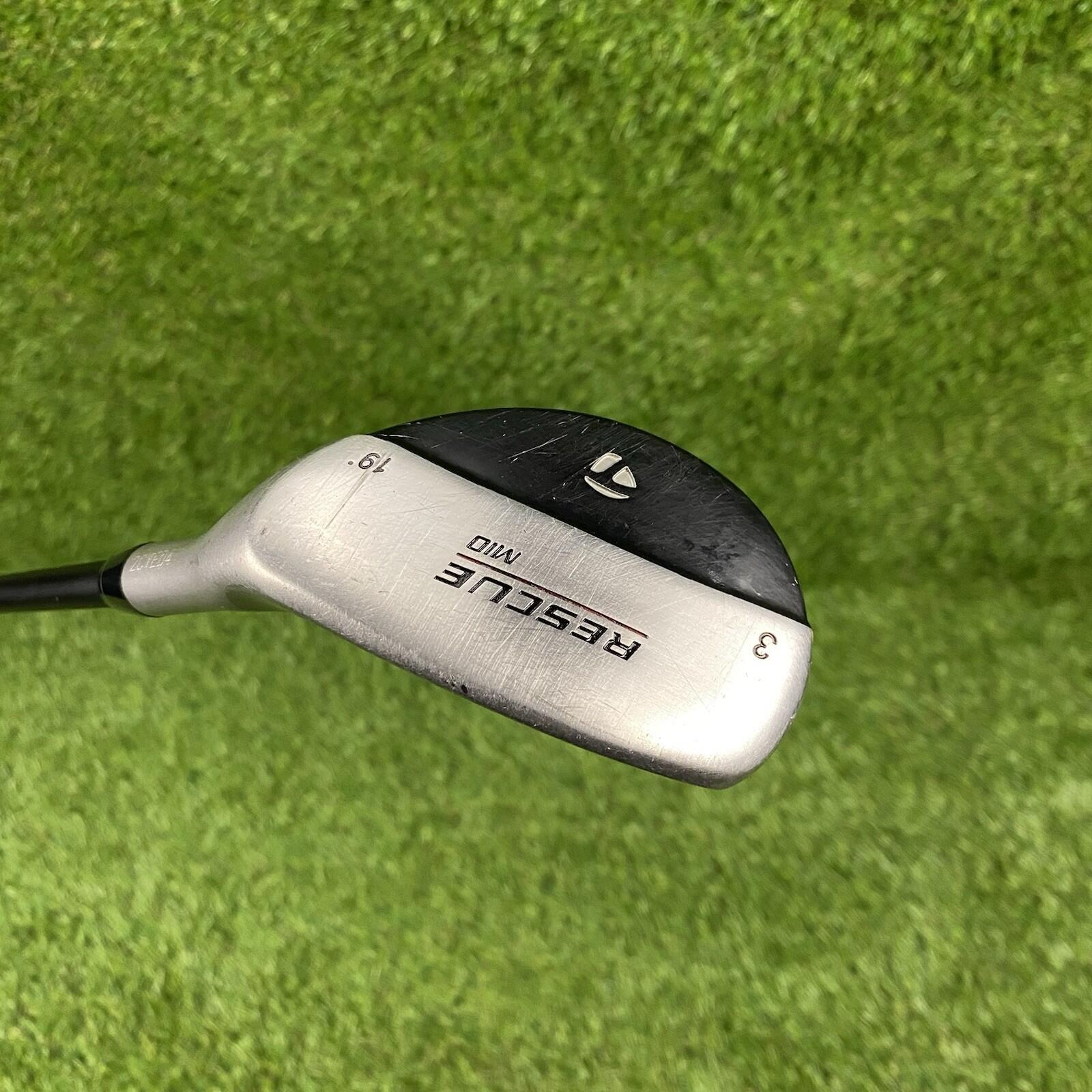 TaylorMade Rescue Mid 3 Hybrid 19° ⛳️ Stiff Flex UltraLite Graphite Shaft RH