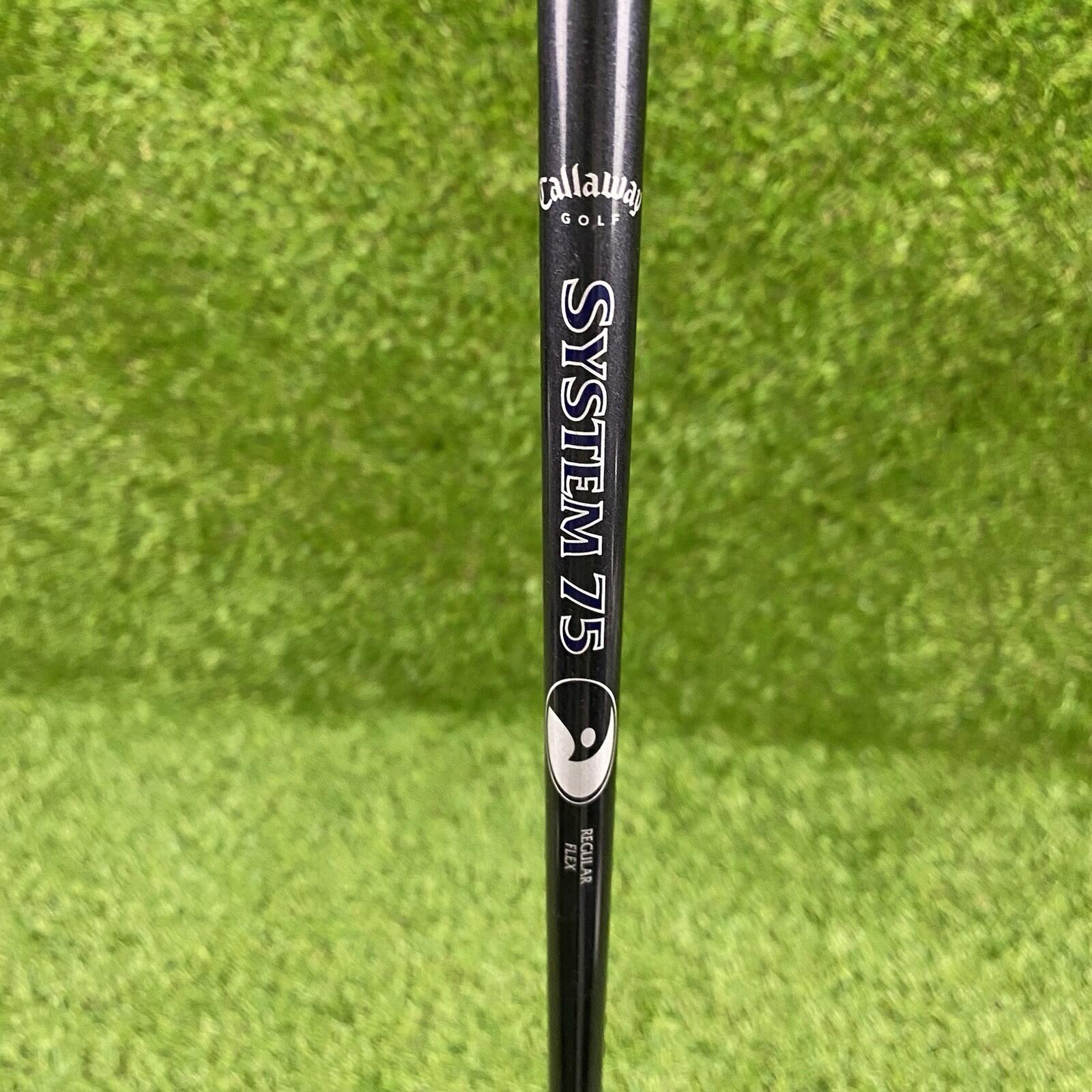 CALLAWAY Hawk Eye VFT Titanium PW Wedge ⛳️  System 75 R-Flex Graphite Shaft RH