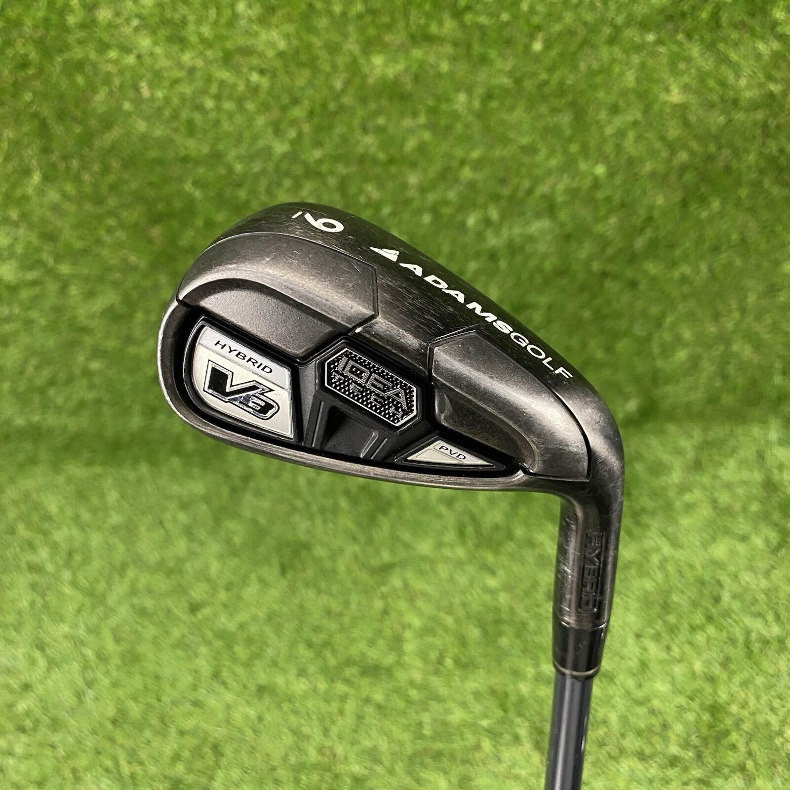 Adams IDEA Tech V3 Hybrid 9 Iron ⛳️ Mitsubishi Rayon Bassara 60g Regular Flex RH