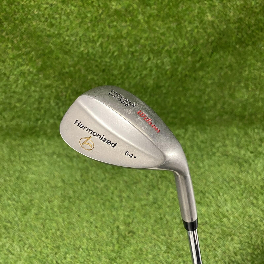 Wilson Harmonized 64° Trouble Wedge High Lob Wedge ⛳️ Steel Shaft 35" RH