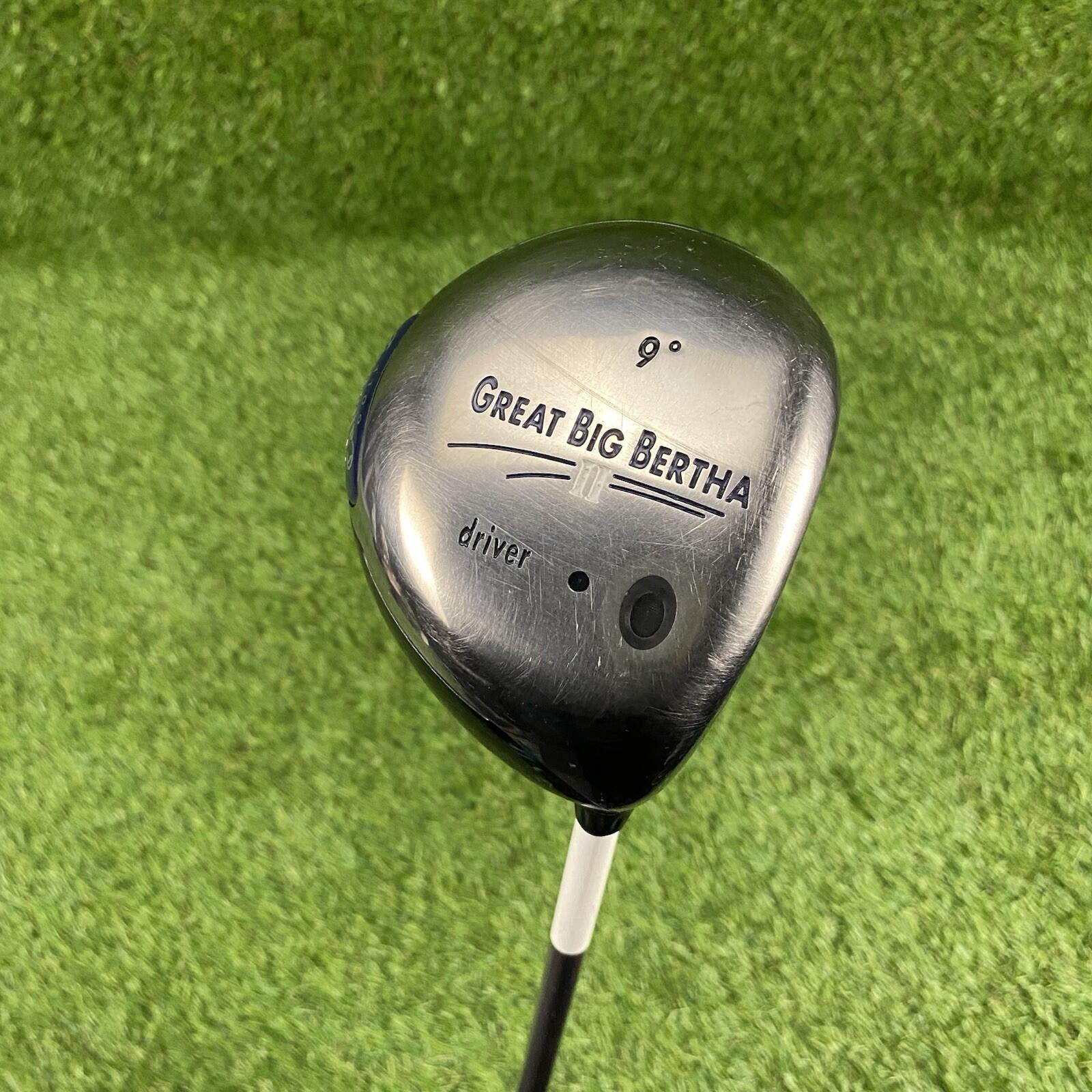Callaway Great Big Bertha II 9° Driver ⛳️ GBB System 60 Firm Flex Shaft RH