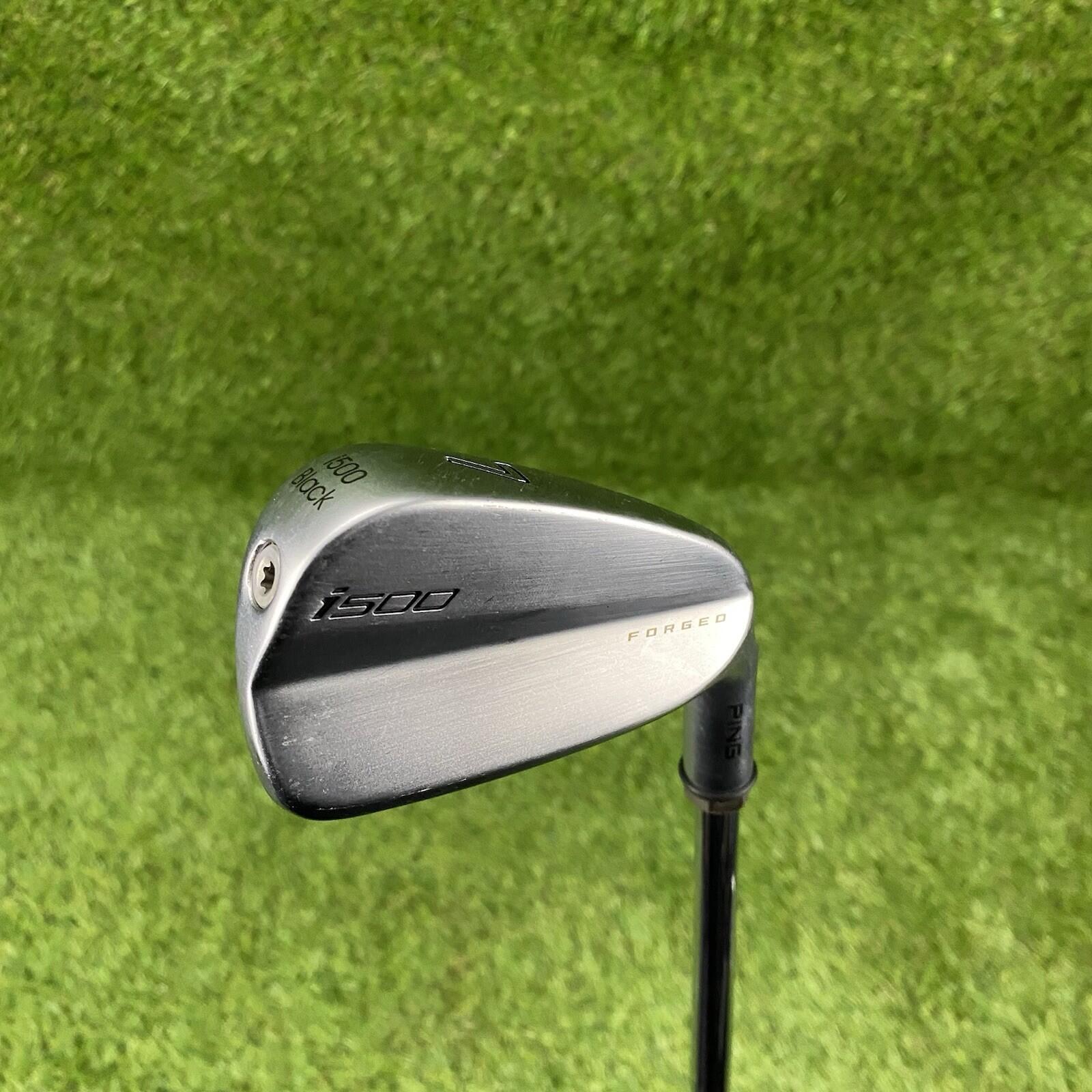 Ping i500 Forged 7 Iron Black Dot Demo ⛳️ Dynamic Gold 105 R300 Steel Shaft RH
