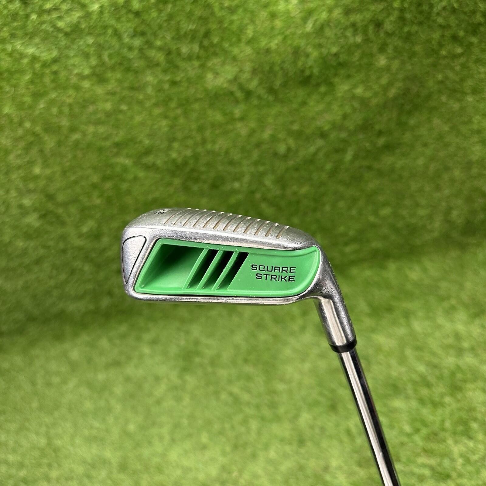 Square Strike 45° Chipping Wedge Green Insert ⛳️ Steel Shaft 35" RH Ping Grip