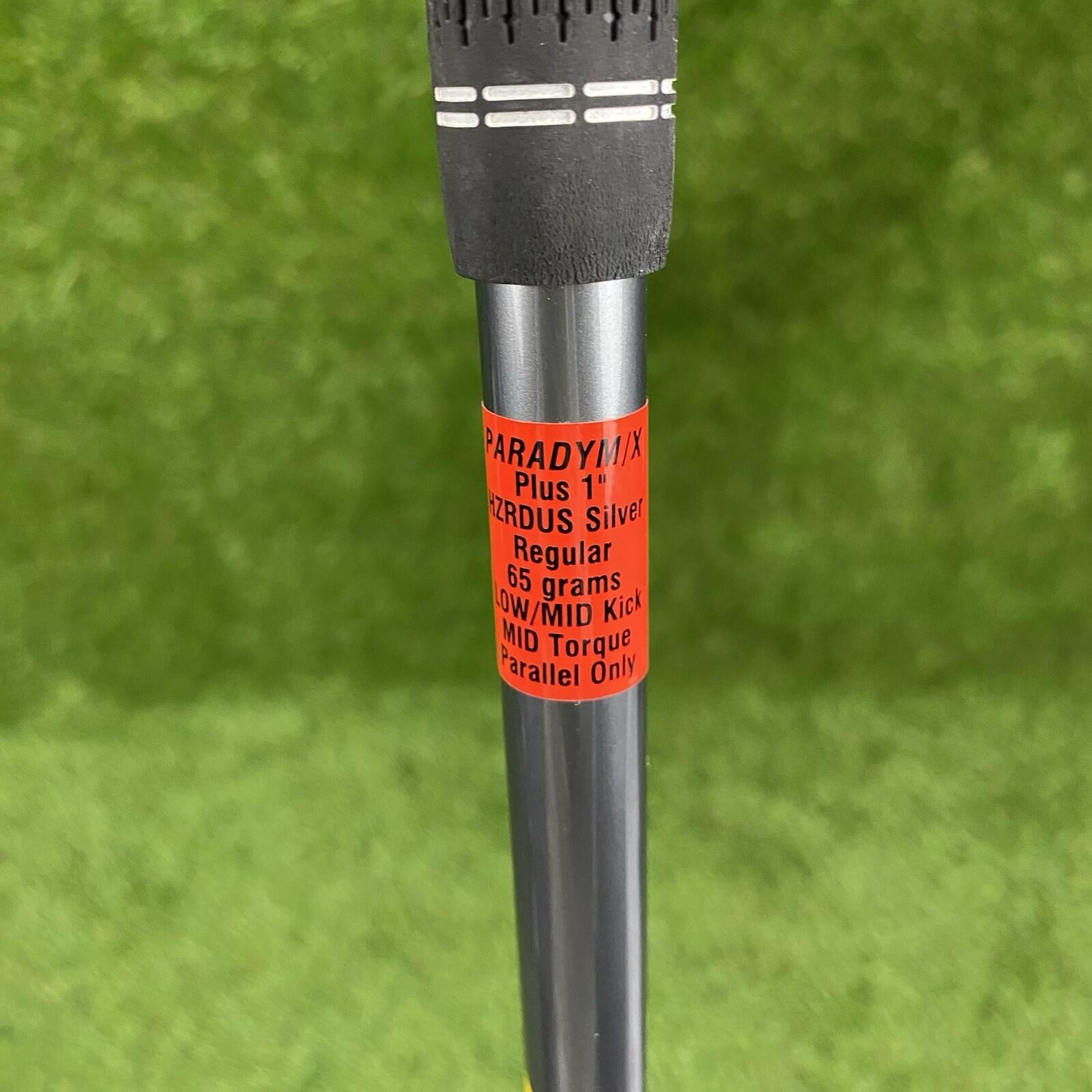 Callaway APEX Pro Forged Demo 7 Iron STD ⛳️ HZRDUS Silver 65g Regular Flex LH